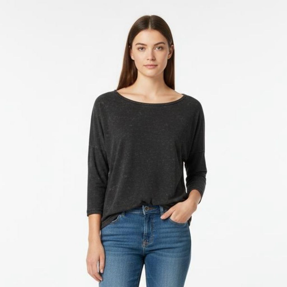 Maison Scotch Standard Wild Rebellion Long Sleeve Tee - Size 1